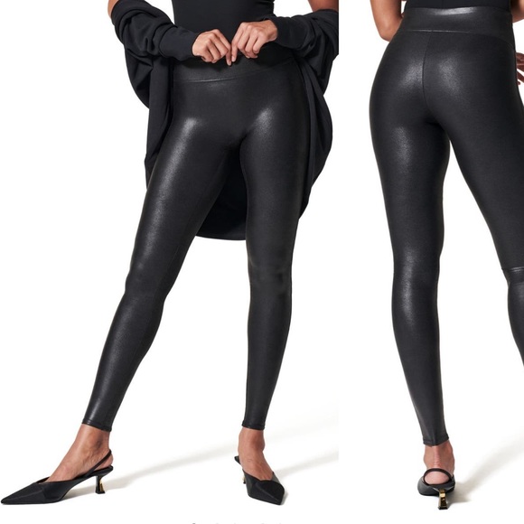 Spanx Faux leather leggings Size S - Picture 1 of 7